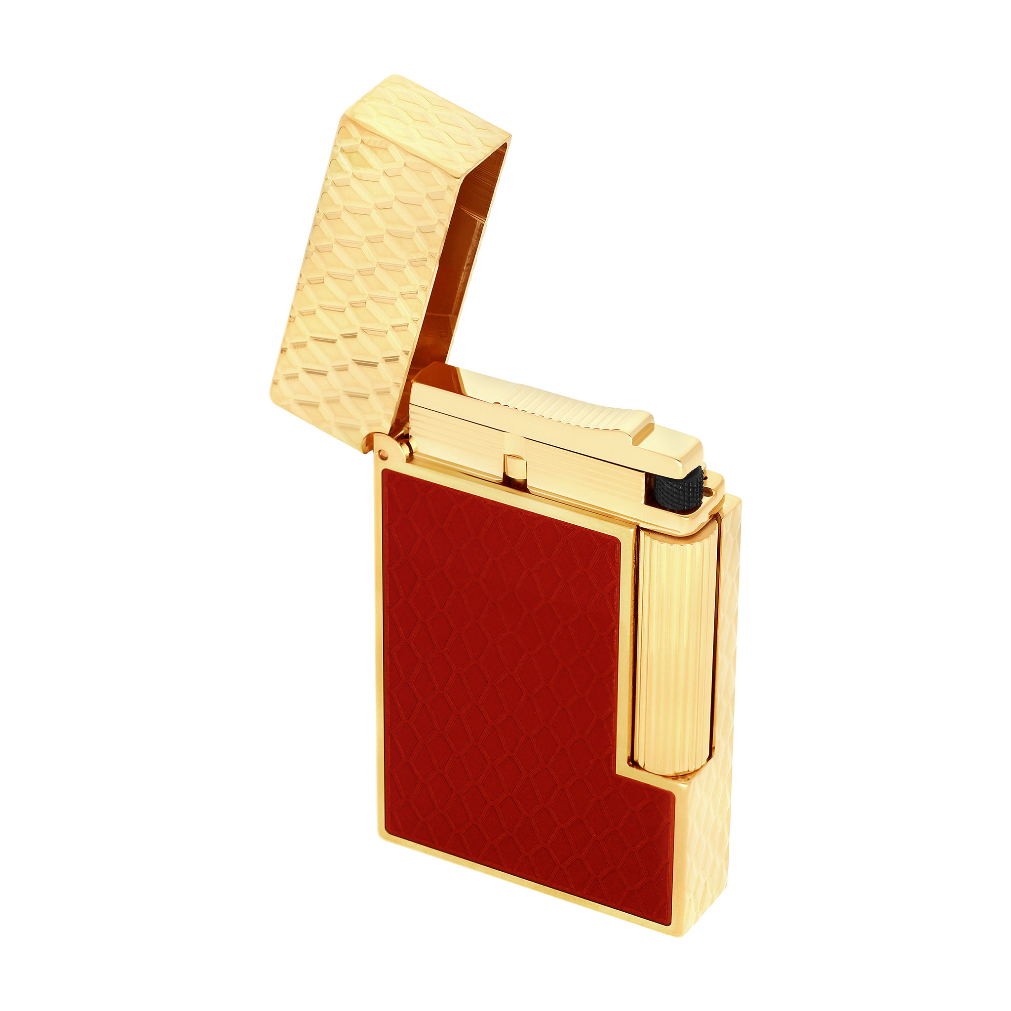 Guilloche under lacquer lighter