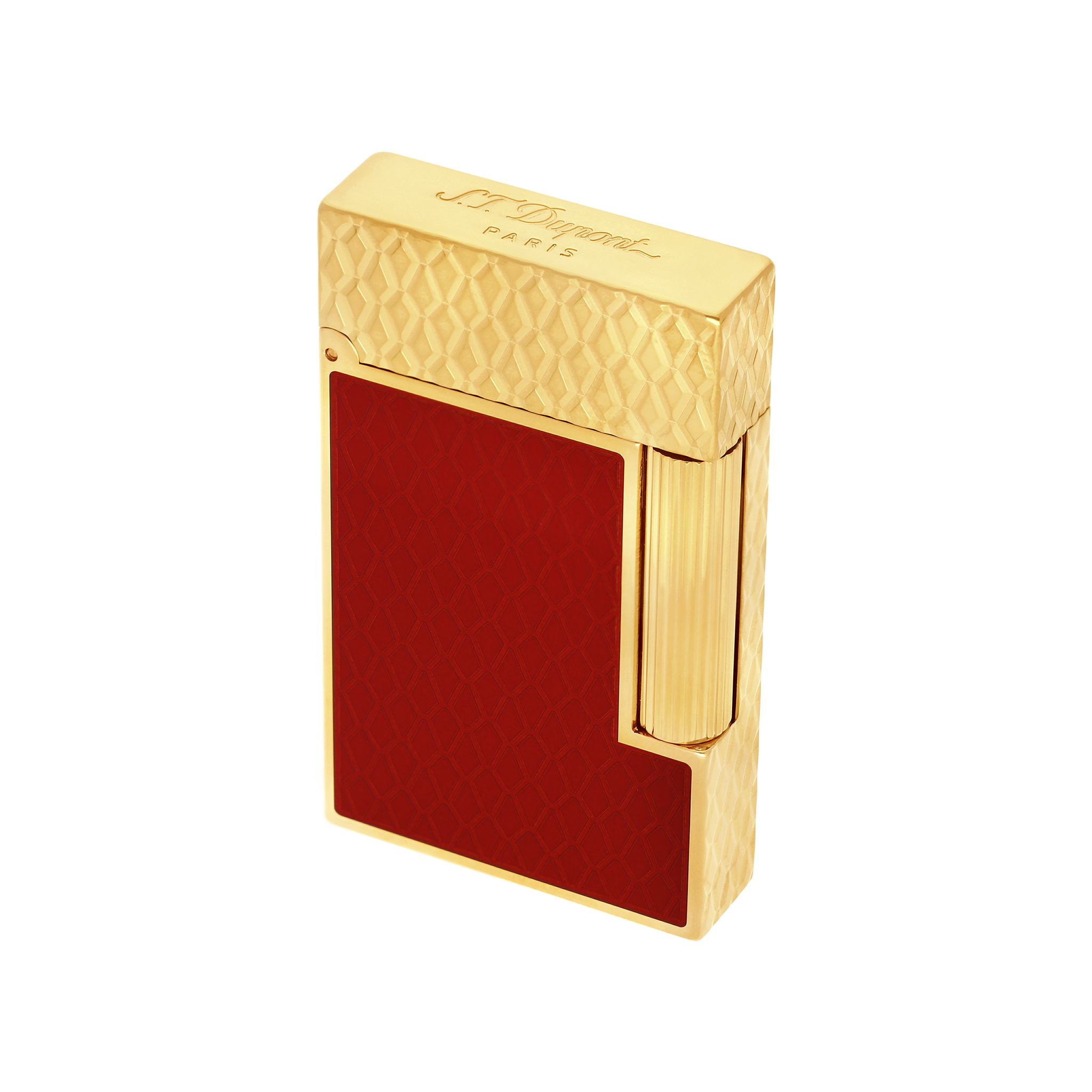 Guilloche under lacquer lighter