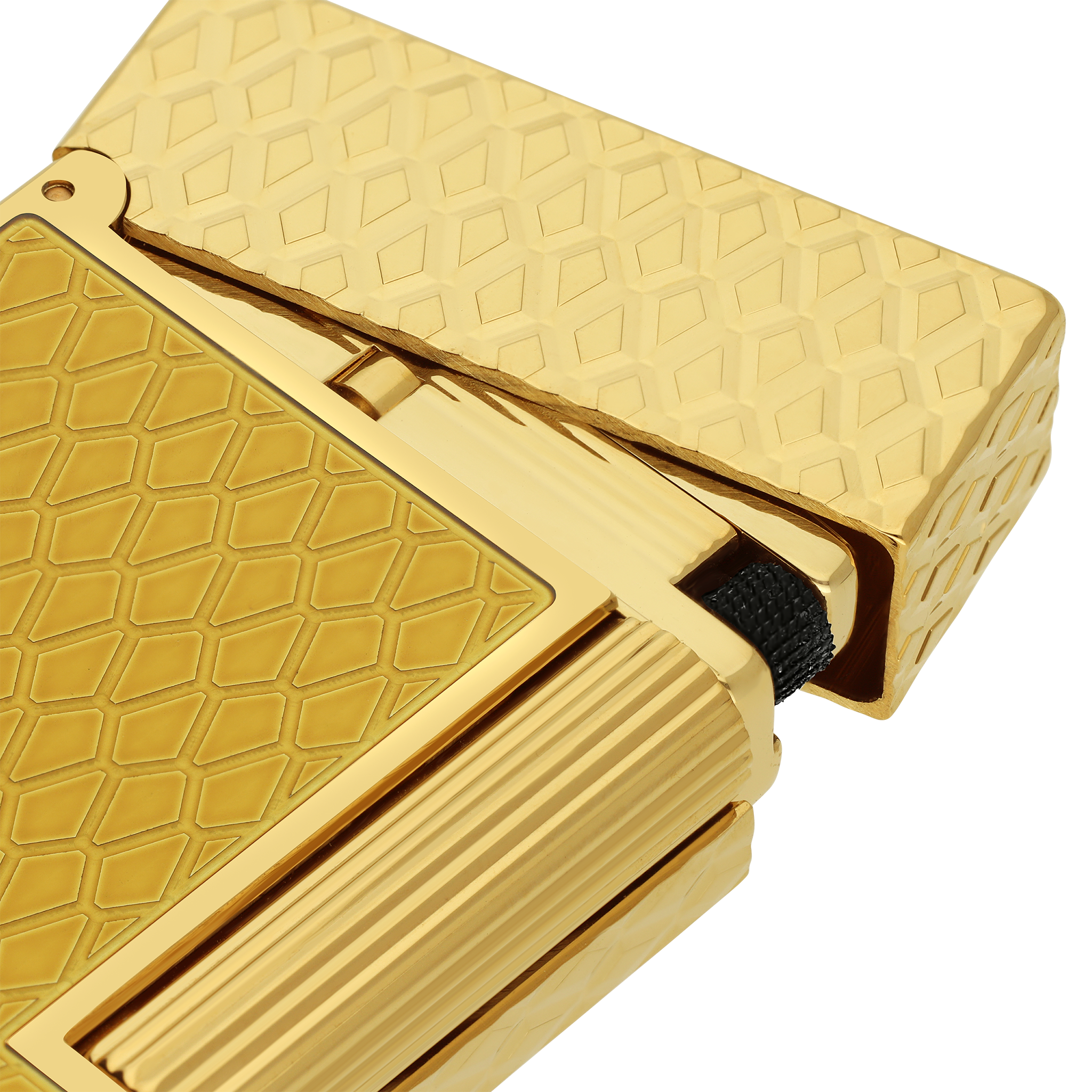 Guilloche under lacquer lighter