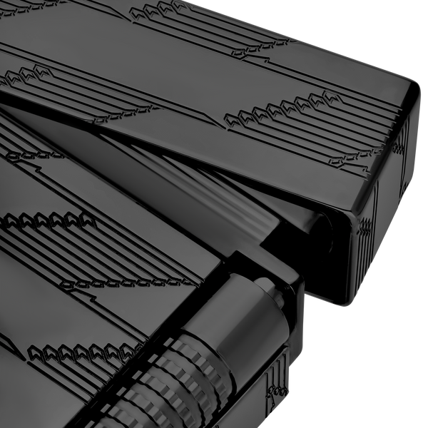 Guilloche lighter